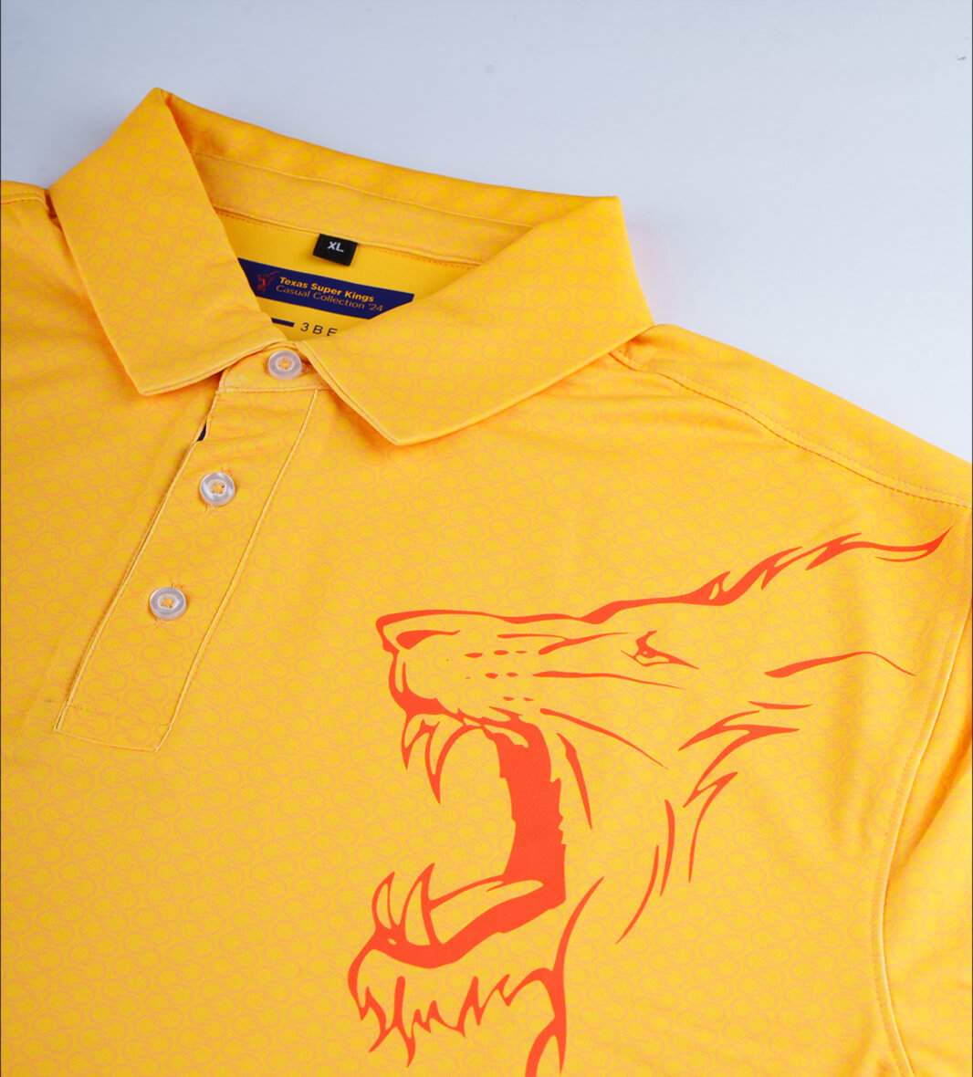 TSK Yellow Polo | Relaxed Smart Fit