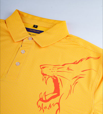 TSK Yellow Polo | Relaxed Smart Fit