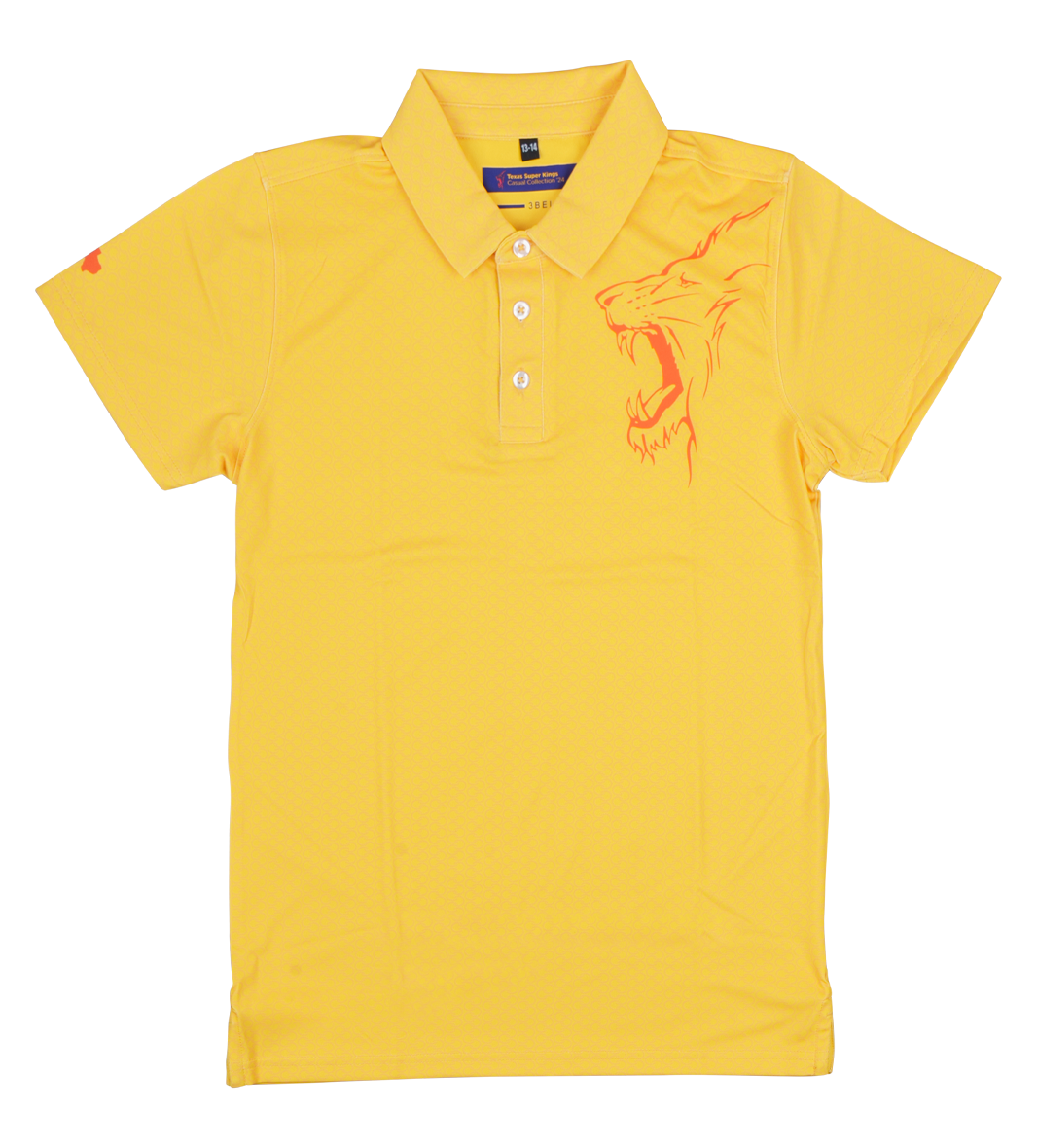 TSK Yellow Polo for Kids | Relaxed smart fit