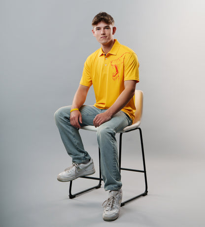 TSK Yellow Polo | Relaxed Smart Fit